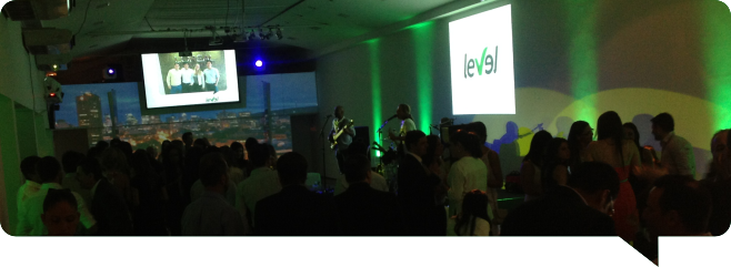 Lançamento da marca Level Group