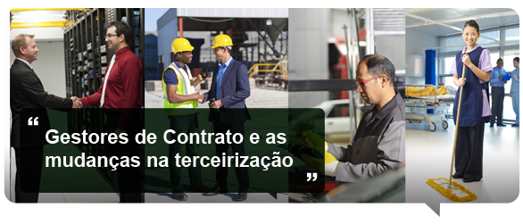 gestores de contratos e a terceirização