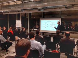 Bernardo Madeira, especialista em Blockchain, foi o palestrante do Encontro do Comitê Executivo