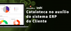 Cataloteca no auxílio do sistema ERP do Cliente - Level Group