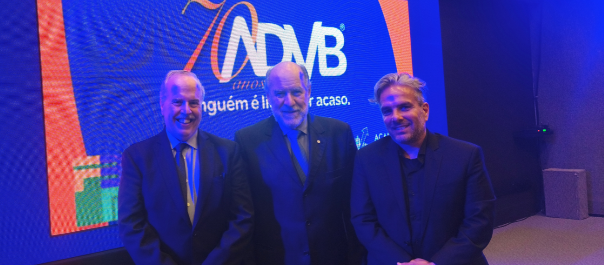 Posse da presidência da ADVB com Livio Giosa e Level Group