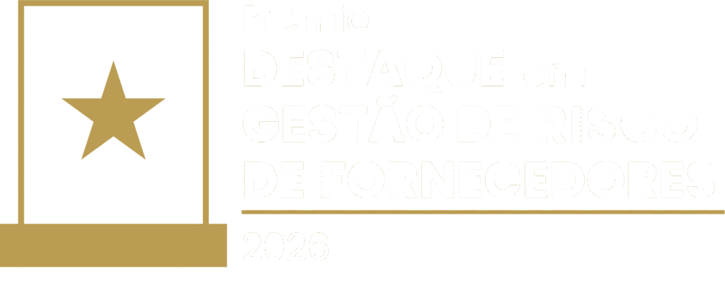 Logo Prêmio Destaque em Gestão de Risco de Fornecedores