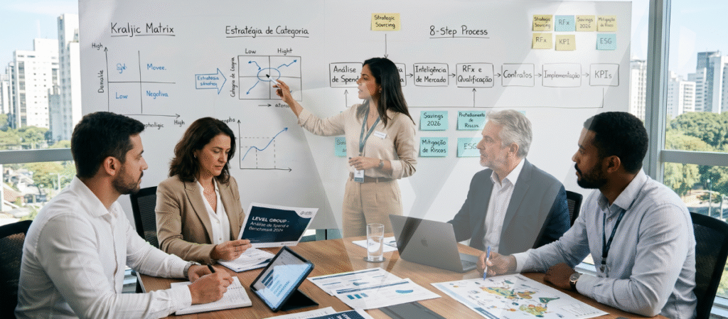 Guia Completo de Strategic Sourcing: maximize seus resultados - Level Group