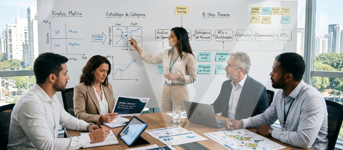 Guia Completo de Strategic Sourcing: maximize seus resultados - Level Group