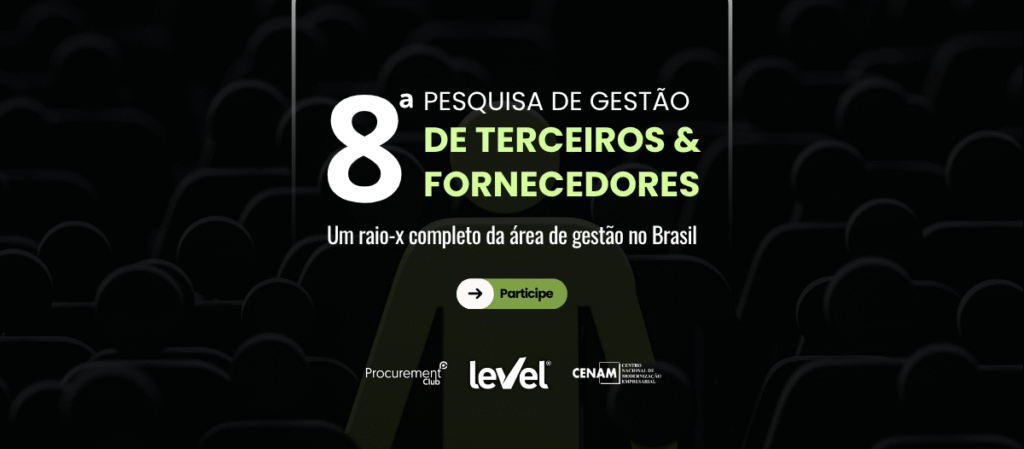 8ª Pesquisa de Gestão de Terceiros e Fornecedores