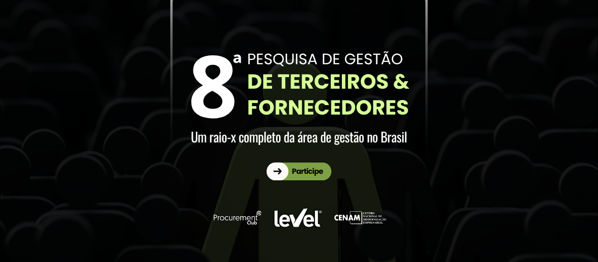 8ª Pesquisa de Gestão de Terceiros e Fornecedores